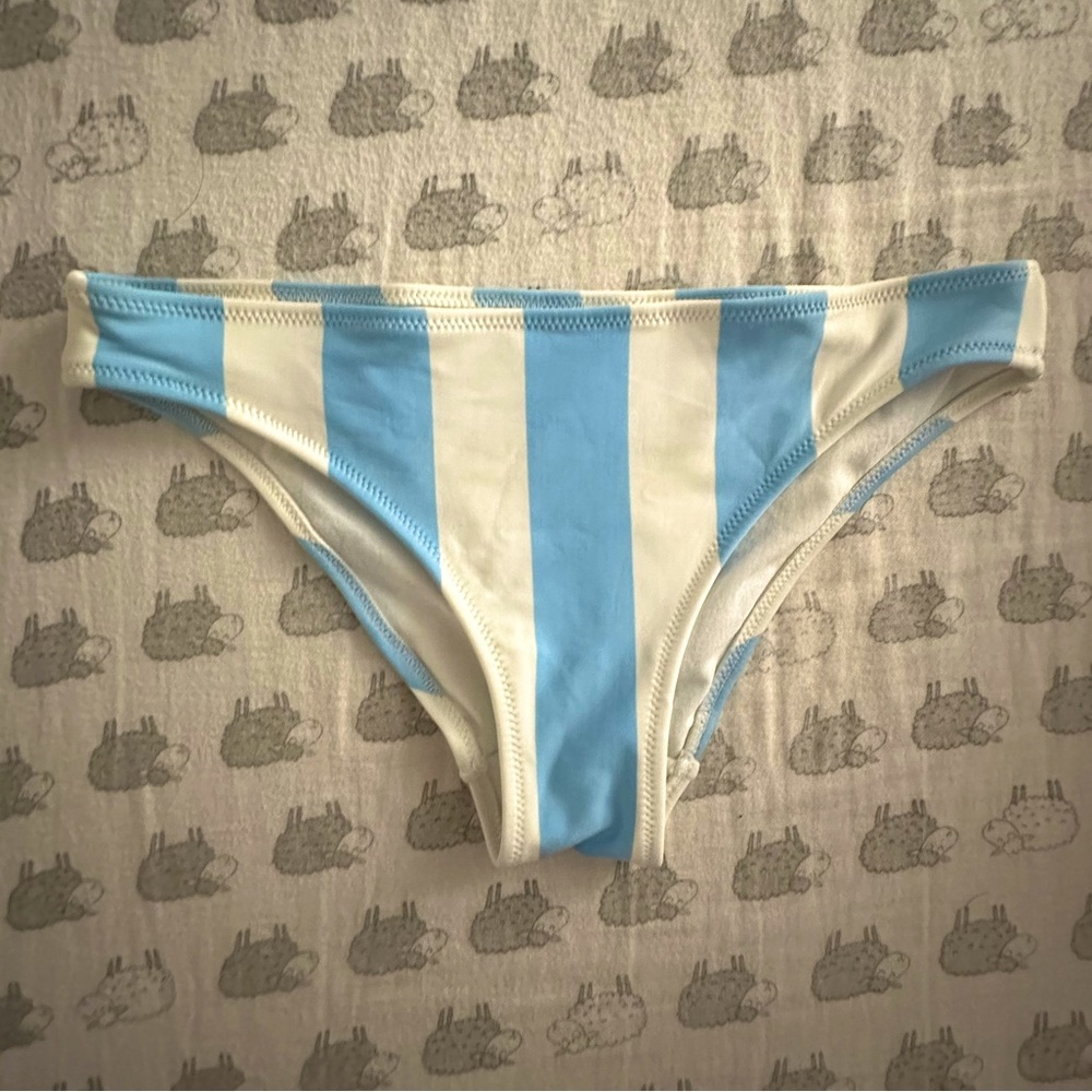 H&M striped bikini bottom